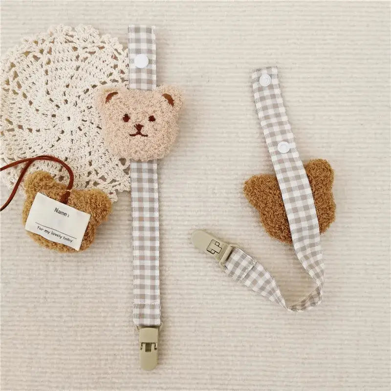 "Teddy Bear Ciuccio" - supporto cuccioloso per ciuccio