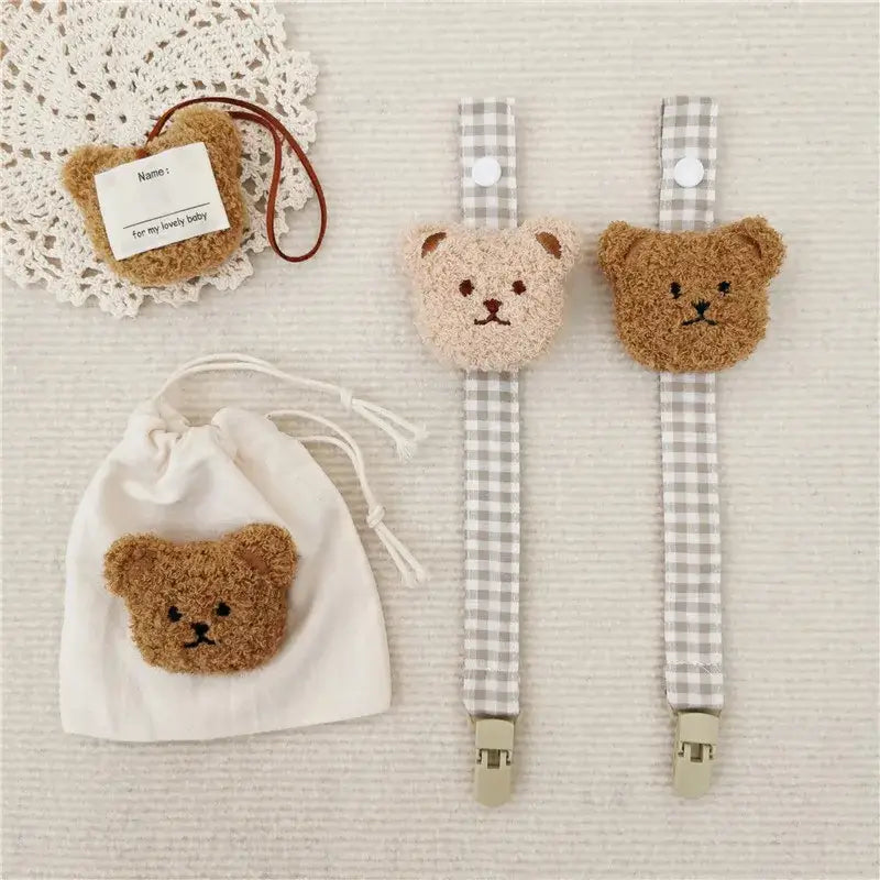"Teddy Bear Ciuccio" - supporto cuccioloso per ciuccio