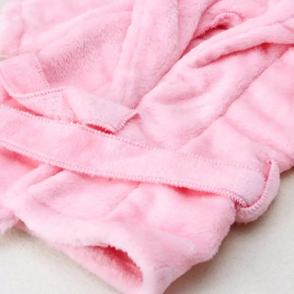 Set "Baby Shooting" accappatoio e turbante per neonatI - da 0-6 mesi