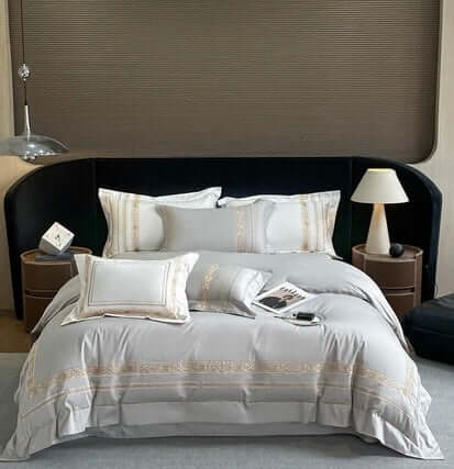 Set Biancheria da Letto "Gold Resort"- in puro cotone Egiziano. Regalati il massimo del lusso!