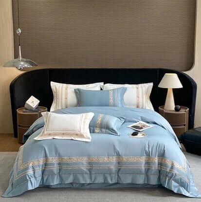 Set Biancheria da Letto "Gold Resort"- in puro cotone Egiziano. Regalati il massimo del lusso!