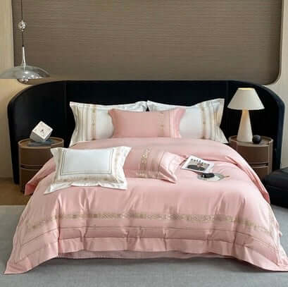Set Biancheria da Letto "Gold Resort"- in puro cotone Egiziano. Regalati il massimo del lusso!