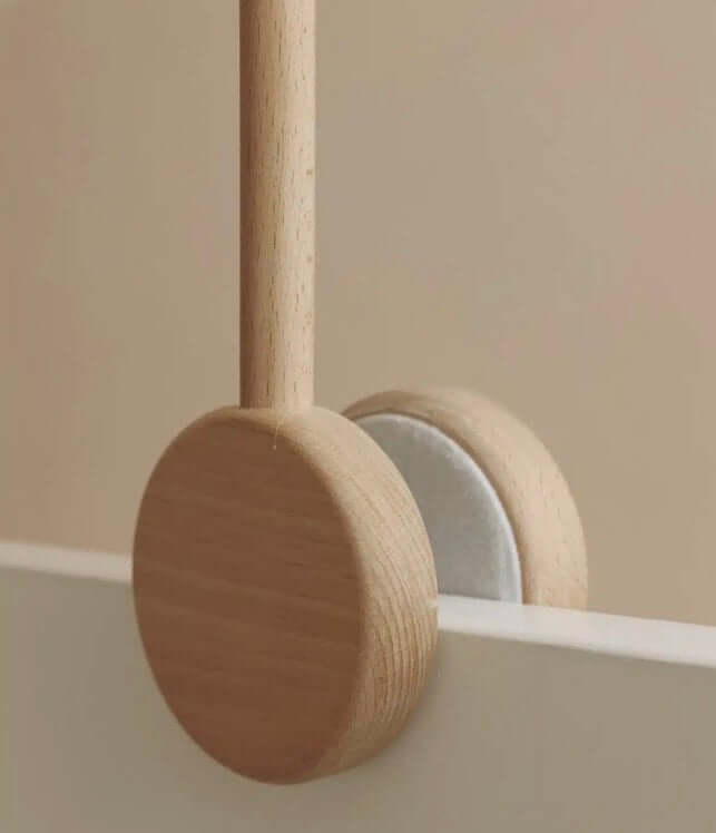 Braccio per culla "Selene" in legno di bambù chiaro