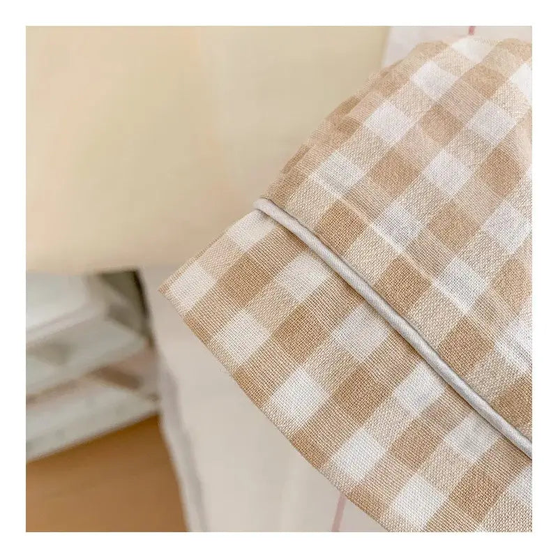 Pigiama "Teddy Quadretti" - in cotone 100% naturale- per bambini da 1-6 anni. Tutti pazzi per la Teddy Mania!