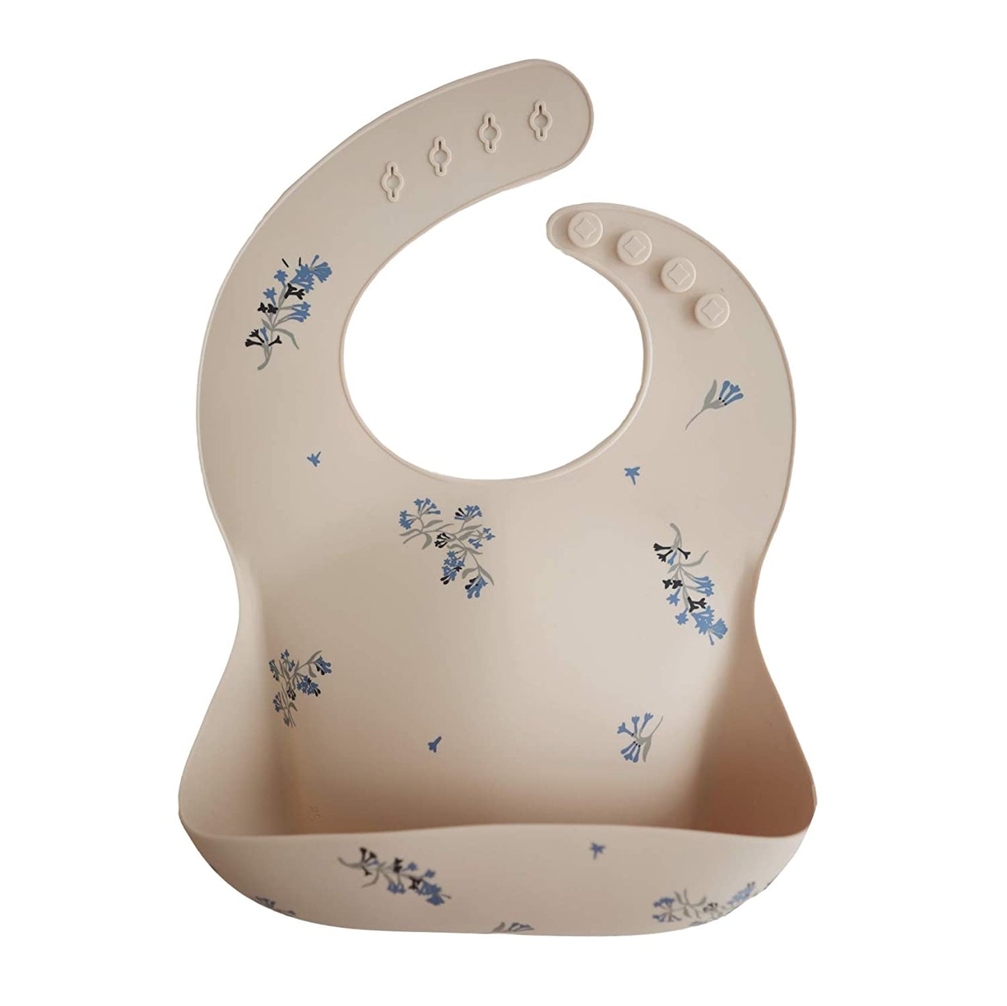 Bavaglia "Flora" stampata in Silicone Morbido - Diverse fantasie disponibili