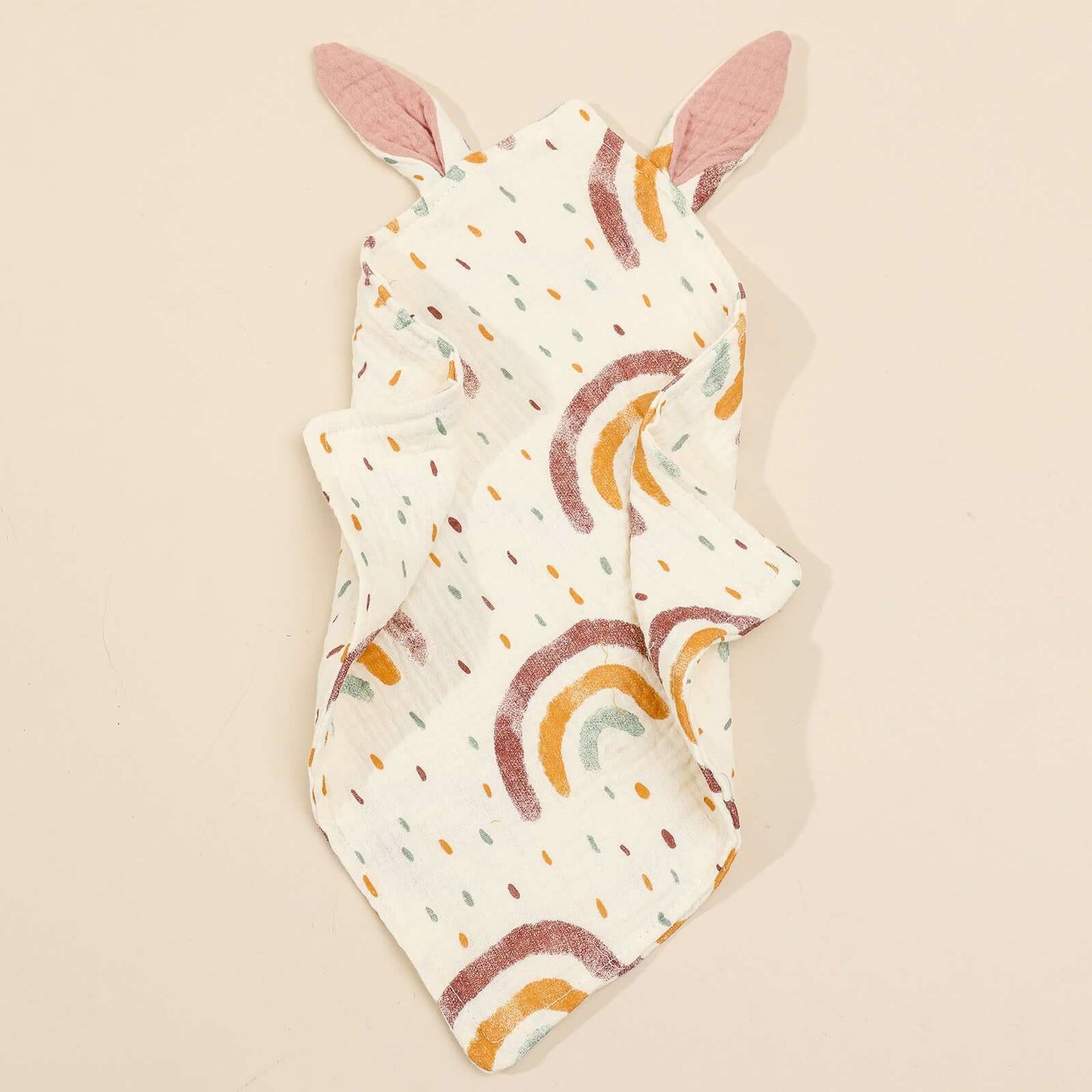 Asciugamano "Baby Rabbit" in cotone naturale per neonato