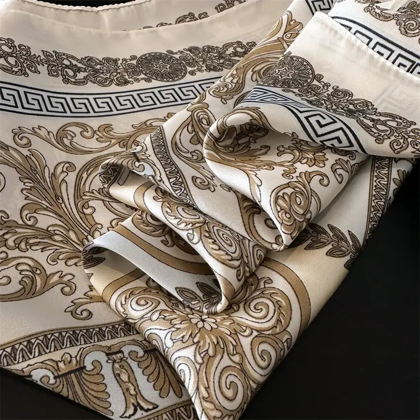 Foulard di Seta "Bandana Miami" - 70x70 disponibile in diversi Colori.