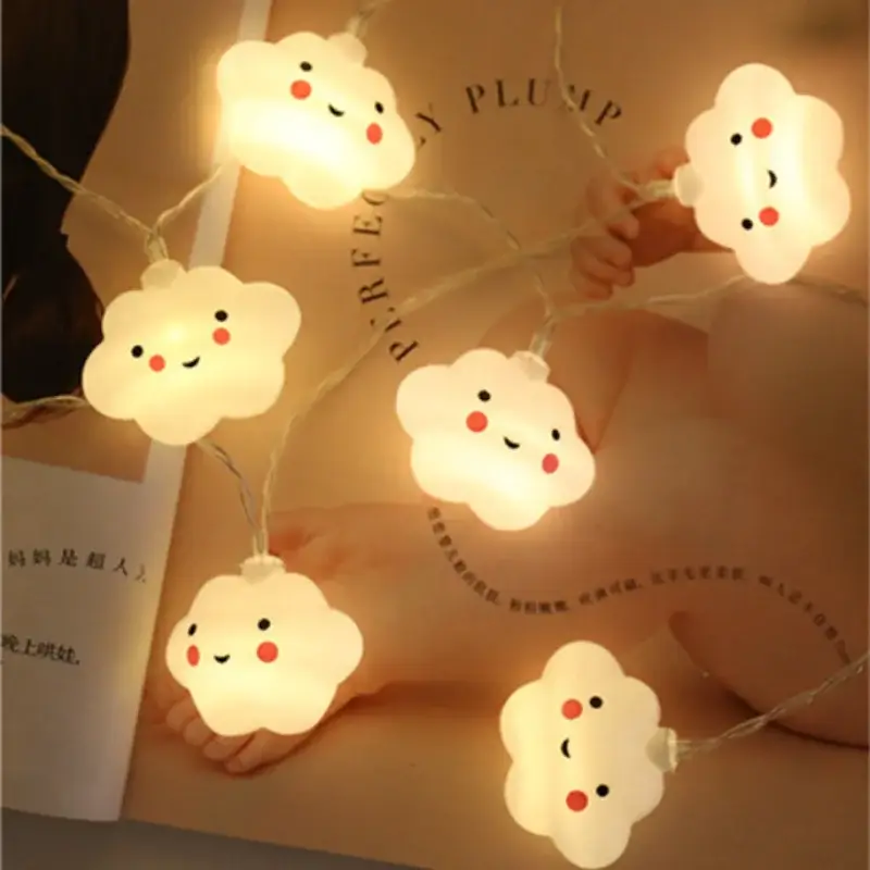 Ghirlanda "Stella" e "Nuvola" a LED - per decorazione camerette e baldacchini