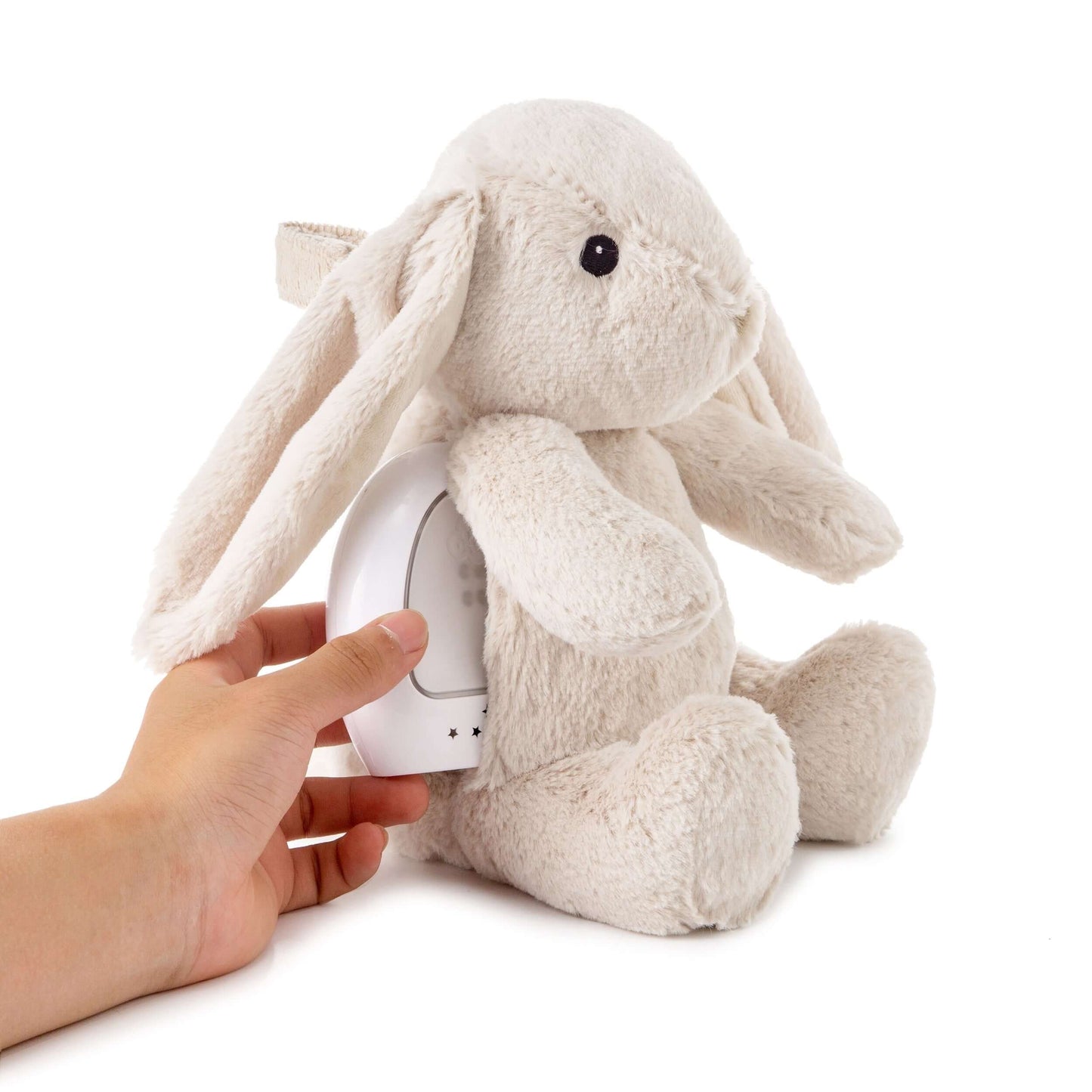 Peluche Coniglio "Battito e Respiro" - Il tuo bambino non si sentirà mai più solo