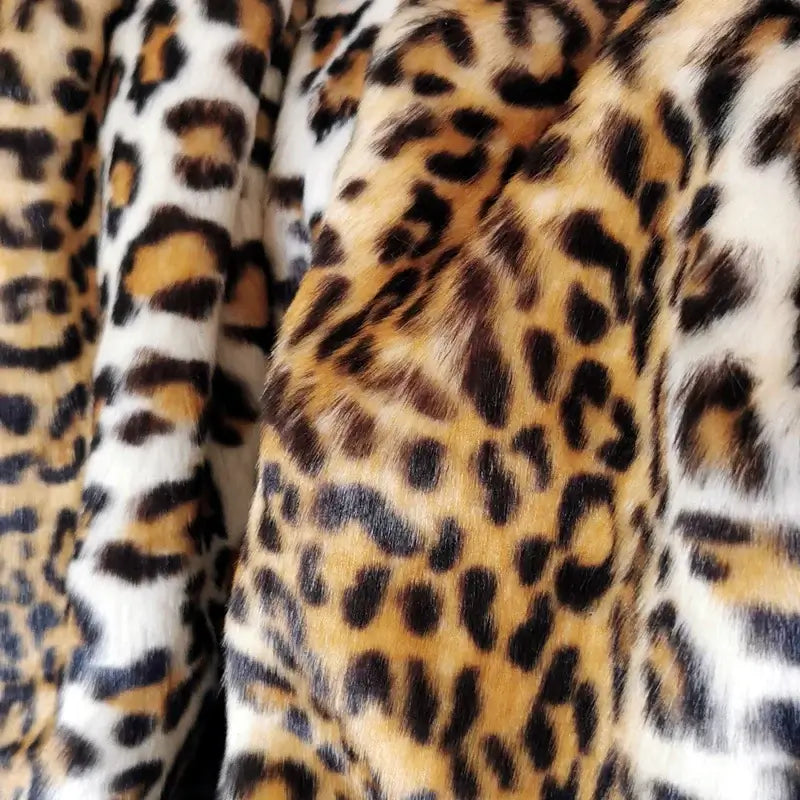 Coperta in Pelliccia sintetica "Leopardato Resort" - pelliccia sintetica di Fascia Alta
