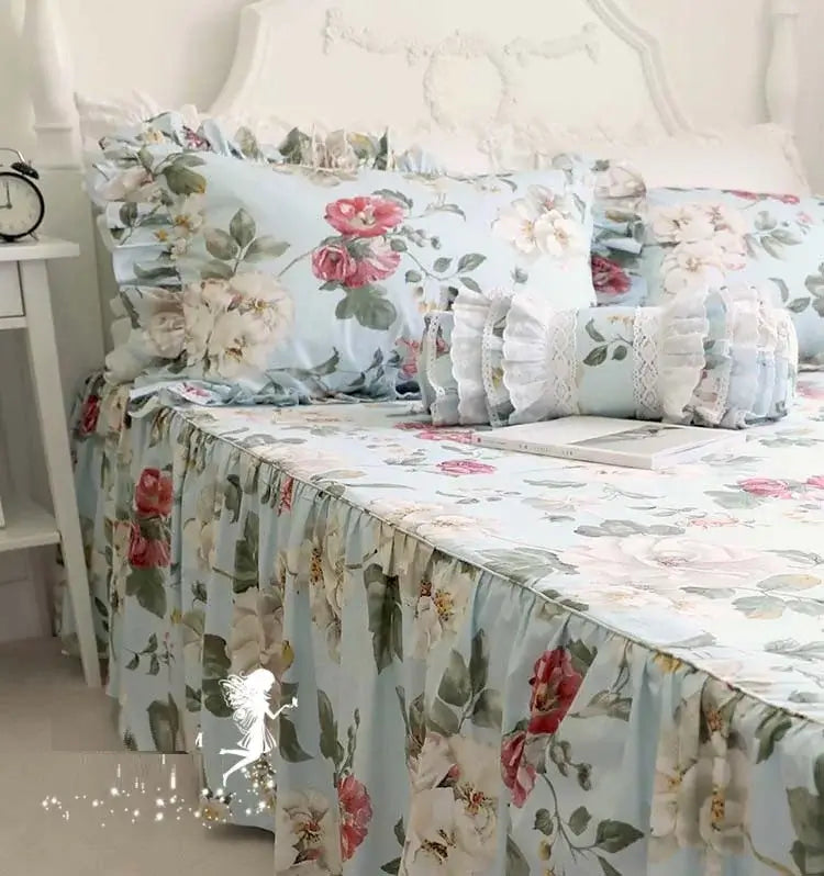 Set Biancheria Letto "Principessa Rosa Spina" - fai entrare la tua piccola in una fiaba con il nostro set per piccole principesse