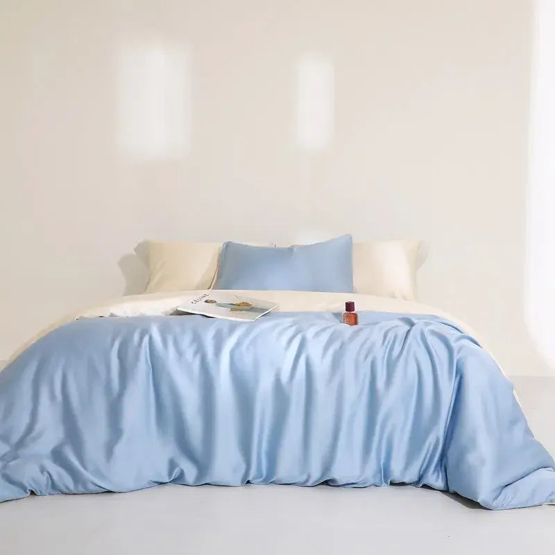 PROPOSTA ECO: Set Biancheria da Letto "Eco-Chic St. Tropez"- in Lyocell derivato da Cellulosa Naturale.
