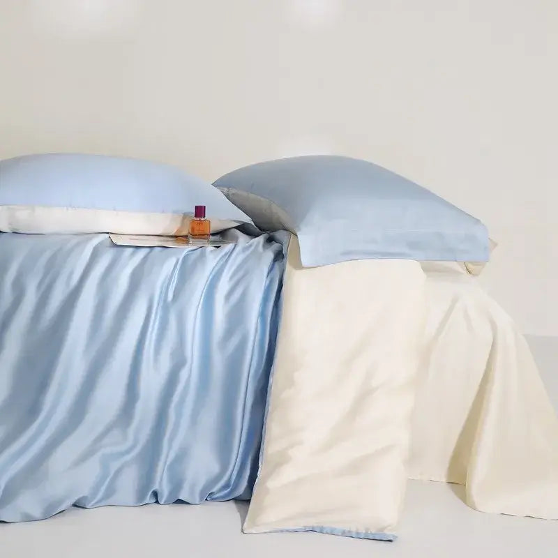 PROPOSTA ECO: Set Biancheria da Letto "Eco-Chic St. Tropez"- in Lyocell derivato da Cellulosa Naturale.