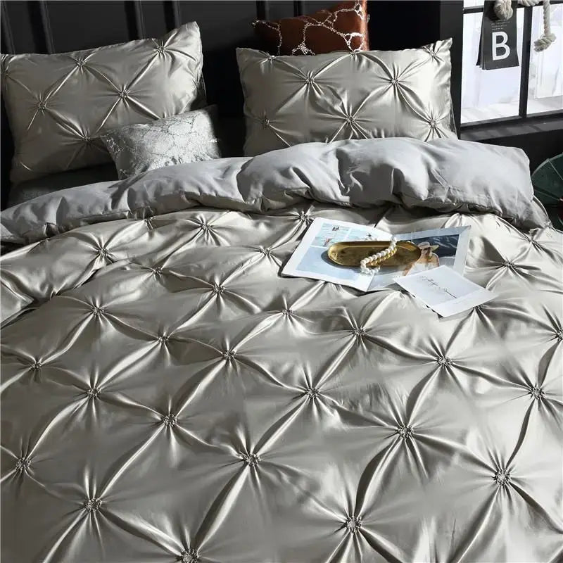 Set Biancheria da Letto "Trapuntato Resort" - in puro Cotone Egiziano satinato!