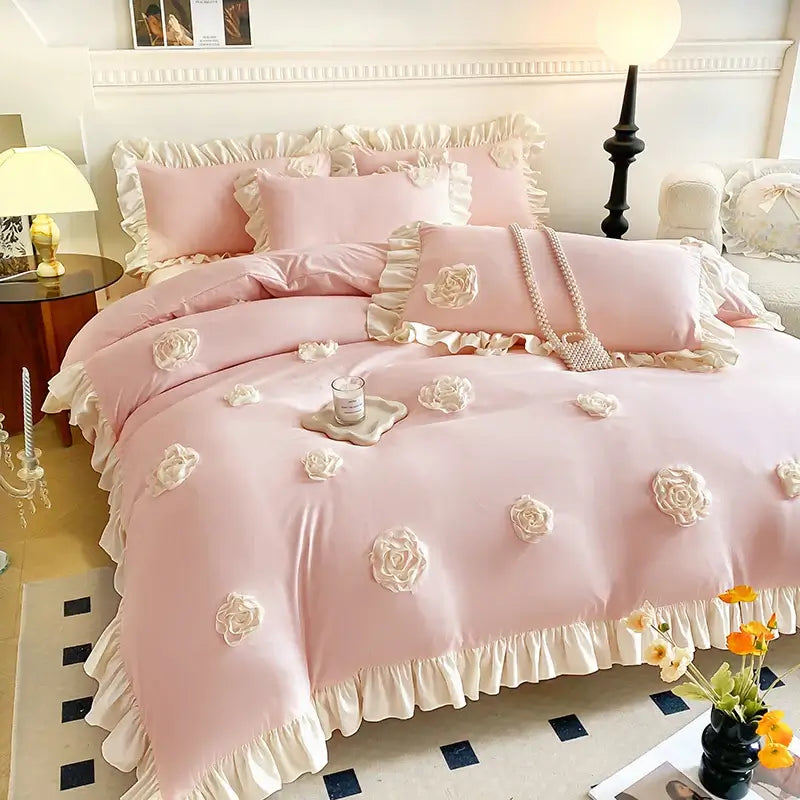 Set Biancheria da Letto "Principessa Baroque" per letti singoli e matrimoniali - Solo per principesse EXTRA!