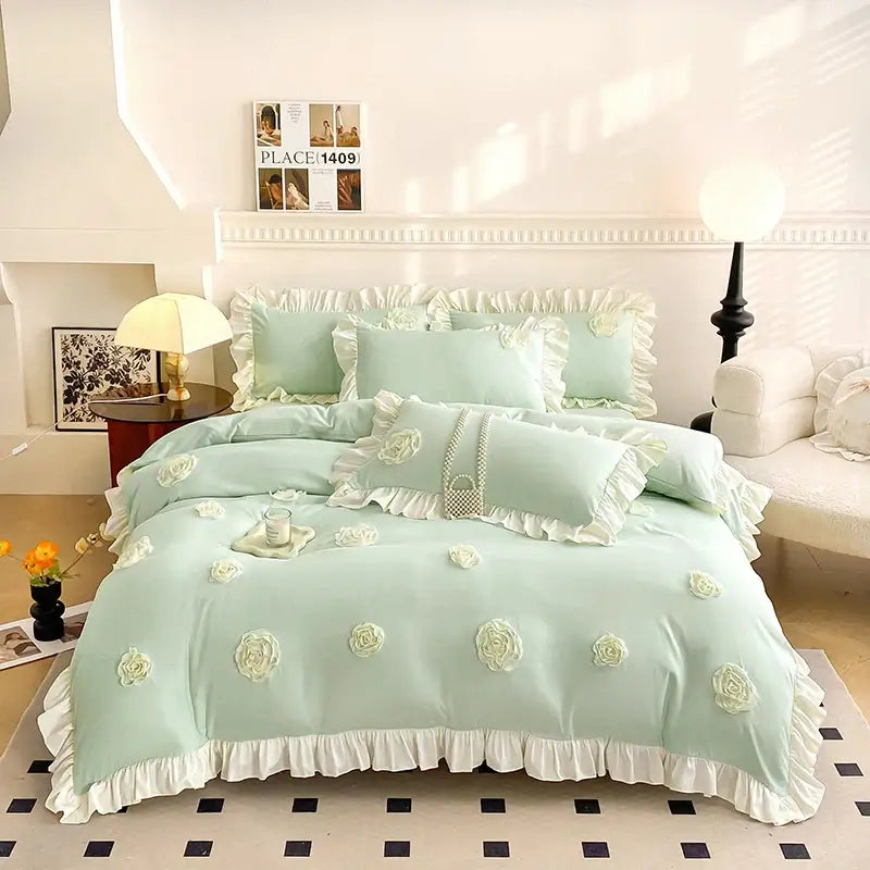Set Biancheria da Letto "Principessa Baroque" per letti singoli e matrimoniali - Solo per principesse EXTRA!