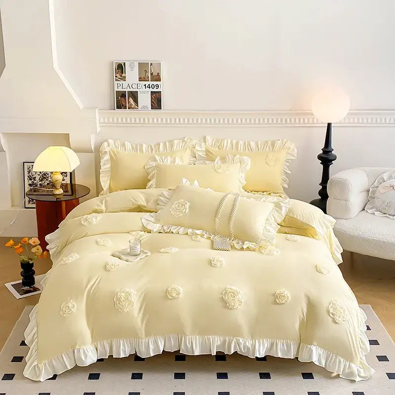 Set Biancheria da Letto "Principessa Baroque" per letti singoli e matrimoniali - Solo per principesse EXTRA!