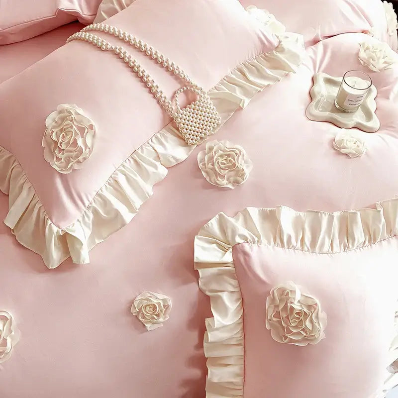 Set Biancheria da Letto "Principessa Baroque" per letti singoli e matrimoniali - Solo per principesse EXTRA!