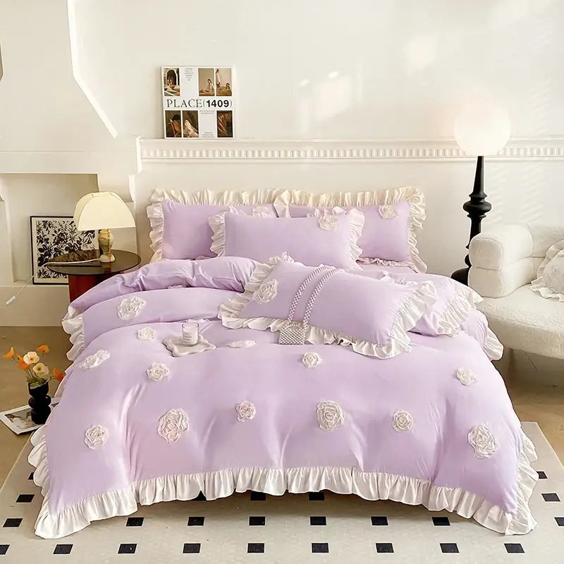 Set Biancheria da Letto "Principessa Baroque" per letti singoli e matrimoniali - Solo per principesse EXTRA!
