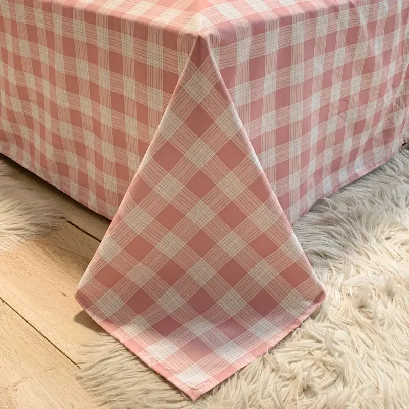 Set Biancheria da Letto "Principessa Quadretti" - Fai sentire la tua piccola sognatrice in un Castello Fatato!