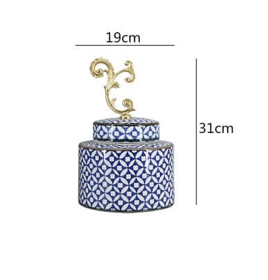 Blu Vasi Set "Cina Resort" - Vasi tradizionali cinesi da un gusto moderno e design innovativo. Scegli il massimo per la tua casa!