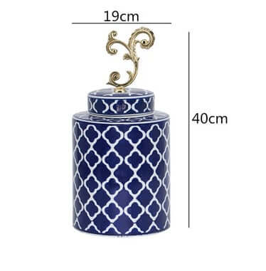 Blu Vasi Set "Cina Resort" - Vasi tradizionali cinesi da un gusto moderno e design innovativo. Scegli il massimo per la tua casa!