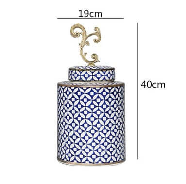 Blu Vasi Set "Cina Resort" - Vasi tradizionali cinesi da un gusto moderno e design innovativo. Scegli il massimo per la tua casa!