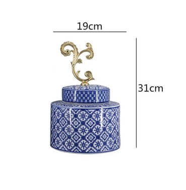 Blu Vasi Set "Cina Resort" - Vasi tradizionali cinesi da un gusto moderno e design innovativo. Scegli il massimo per la tua casa!