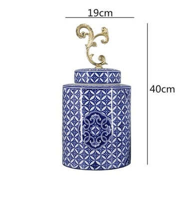 Blu Vasi Set "Cina Resort" - Vasi tradizionali cinesi da un gusto moderno e design innovativo. Scegli il massimo per la tua casa!