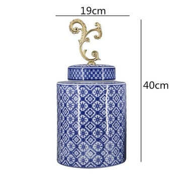 Blu Vasi Set "Cina Resort" - Vasi tradizionali cinesi da un gusto moderno e design innovativo. Scegli il massimo per la tua casa!