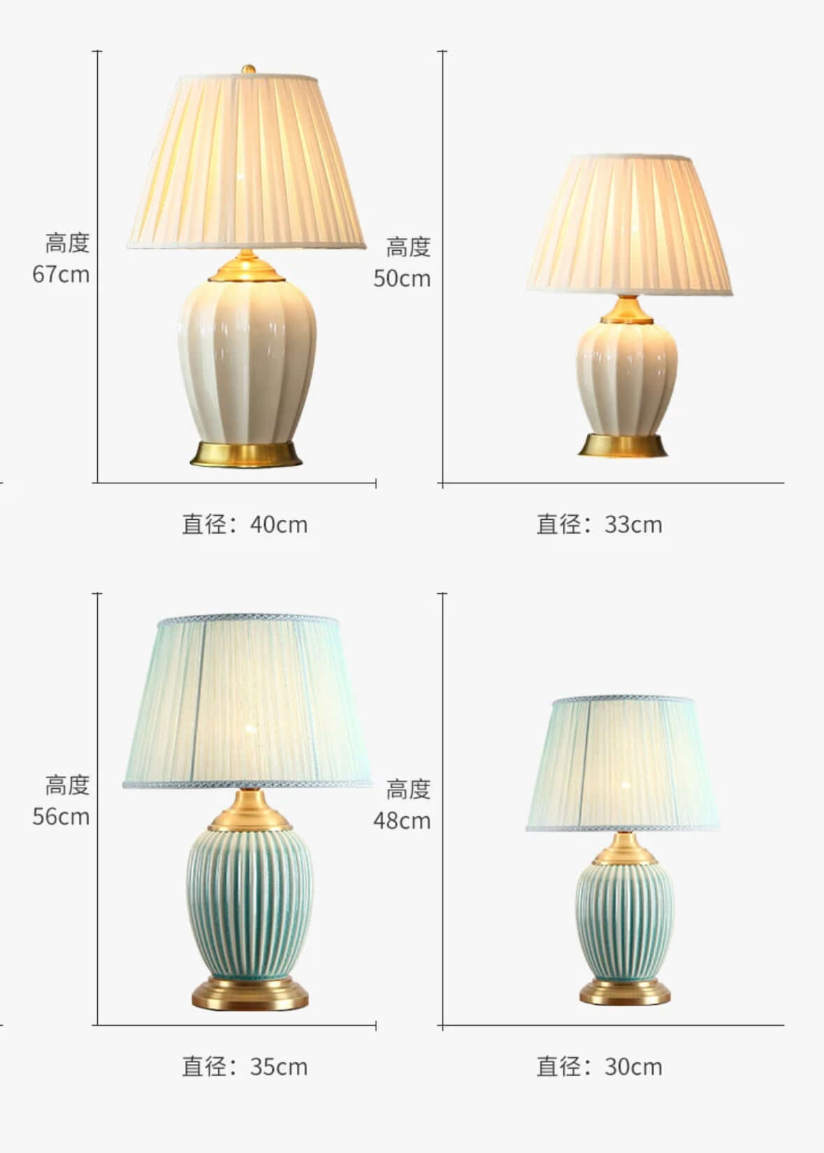 Lampada da Tavolo "White Princess" - Un complemento must have per il comodino di una vera Principessa!
