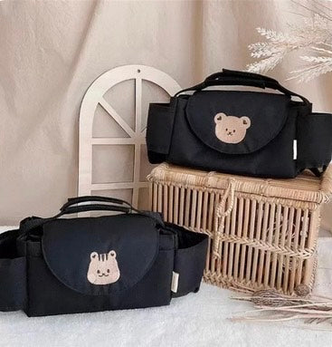 Organizer per Passeggino "Teddy" - borsa pratica da appendere