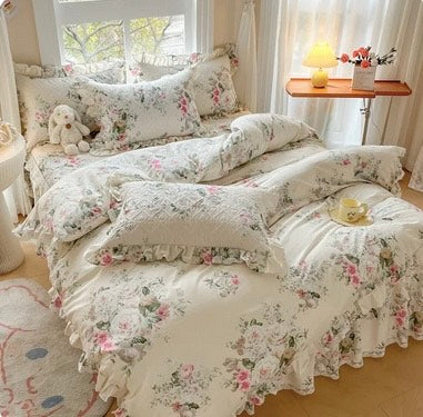 Set Biancheria da Letto "Baby Rose" - per piccole principesse che amano un tocco floreale romantico