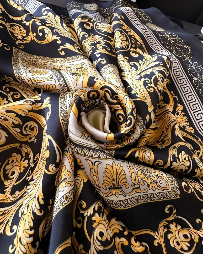 Foulard di Seta "Bandana Miami" - 70x70 disponibile in diversi Colori.