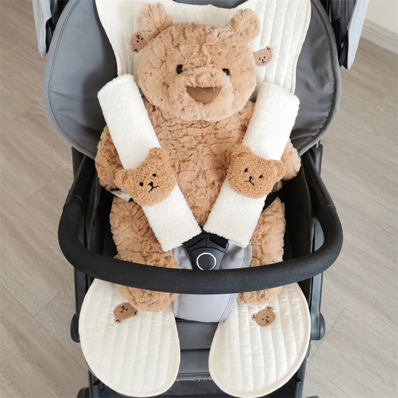 Protettore per Cintura "Safety Teddy" per seggiolino e cintura - protegge le spalle del tuo piccolo a tutte le età