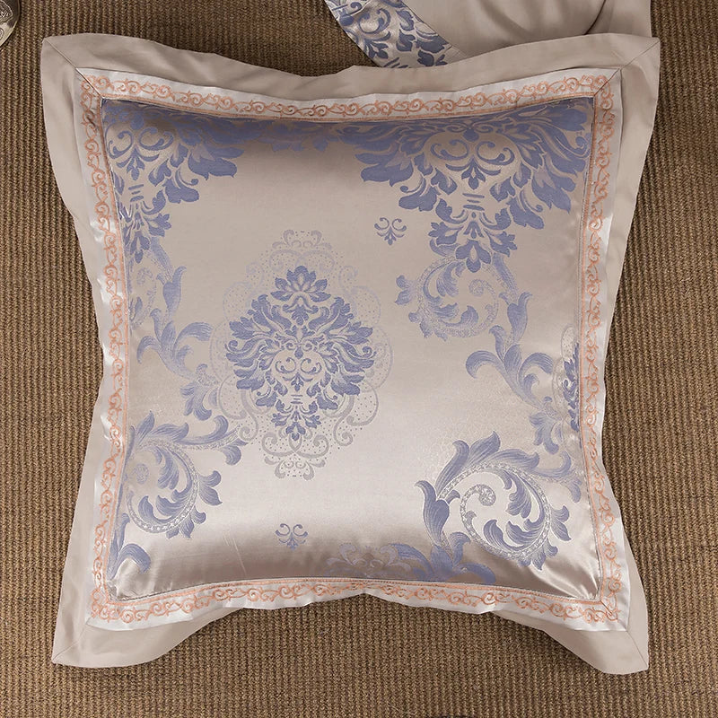 Set Biancheria da Letto "Jacquard Resort" - in seta di raso stile jackard.