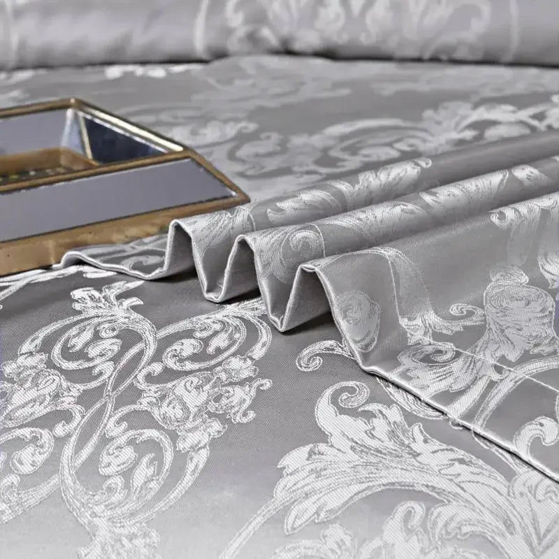 Set Biancheria da Letto "Jacquard Safari" - con motivo in tecnica Jaquard