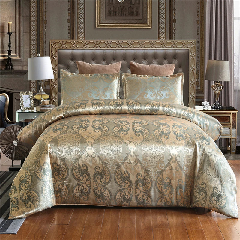 Set Biancheria da Letto "Jacquard Safari" - con motivo in tecnica Jaquard