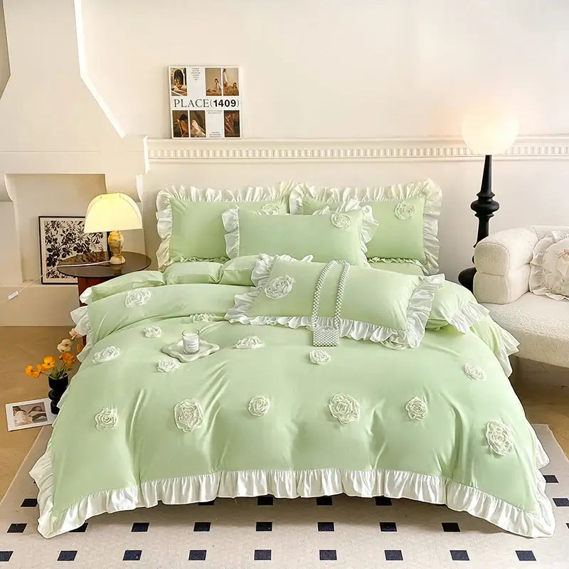 Set Biancheria da Letto "Principessa Baroque" per letti singoli e matrimoniali - Solo per principesse EXTRA!