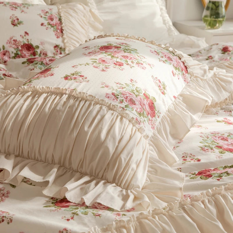 Set Biancheria Letto "Principessa delle Rose" - Porta le brezza di un giardino nella cameretta della tua principessa. Avrai la primavera tutto l'anno!