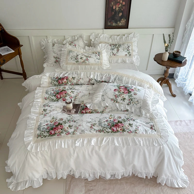 Set Biancheria da Letto "Princess Rose" - Solo per principesse dal gusto romantico, per dare un tocco Provenzale...