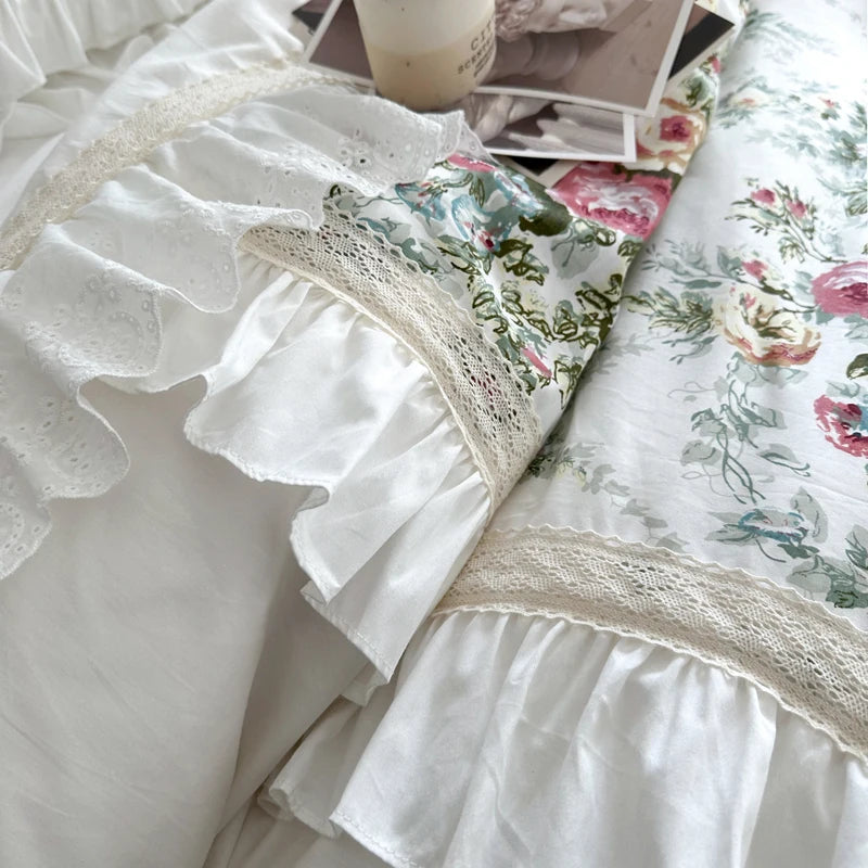 Set Biancheria da Letto "Princess Rose" - Solo per principesse dal gusto romantico, per dare un tocco Provenzale...