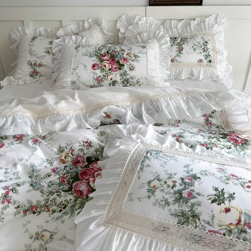 Set Biancheria da Letto "Princess Rose" - Solo per principesse dal gusto romantico, per dare un tocco Provenzale...