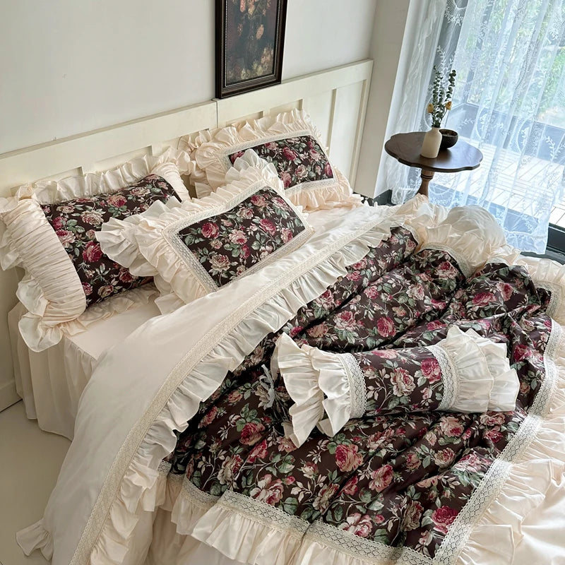 Set Biancheria da Letto "Princess Rose" - Solo per principesse dal gusto romantico, per dare un tocco Provenzale...