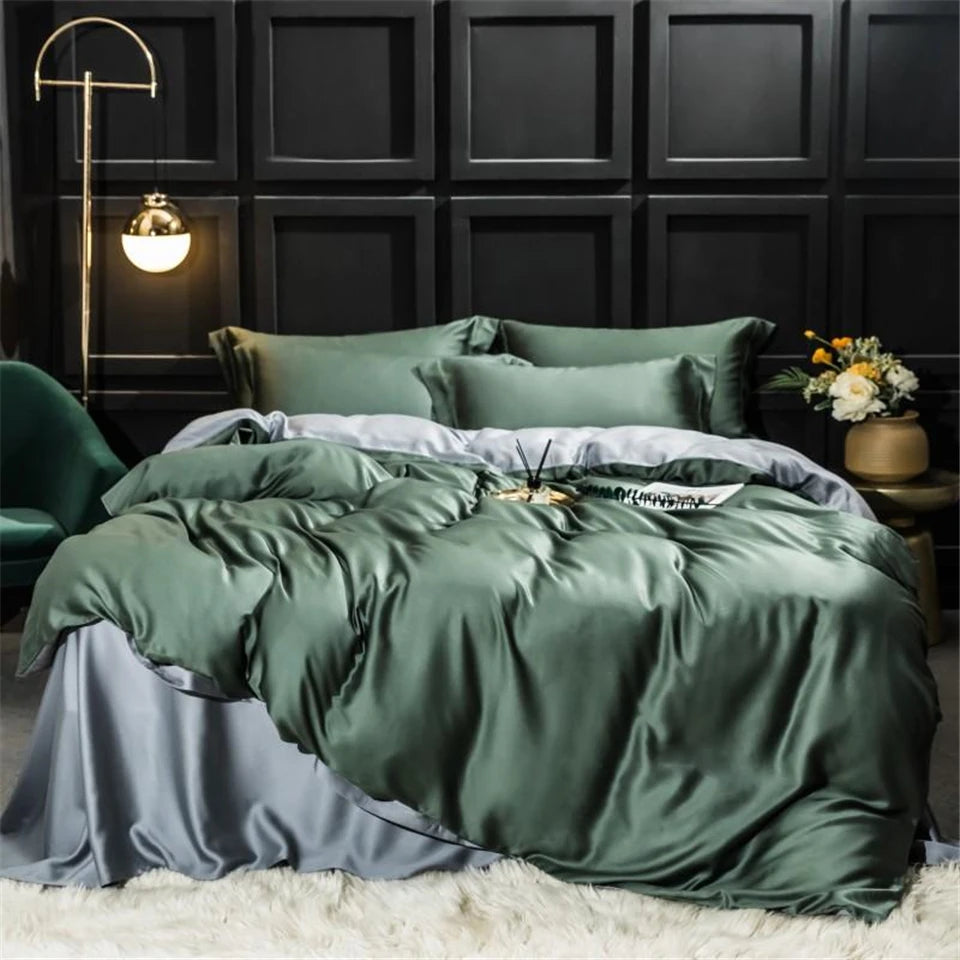 Set Biancheria Letto "Silk St. Tropez" - in pura Seta di Gelso per un'esperienza Lusso puro.