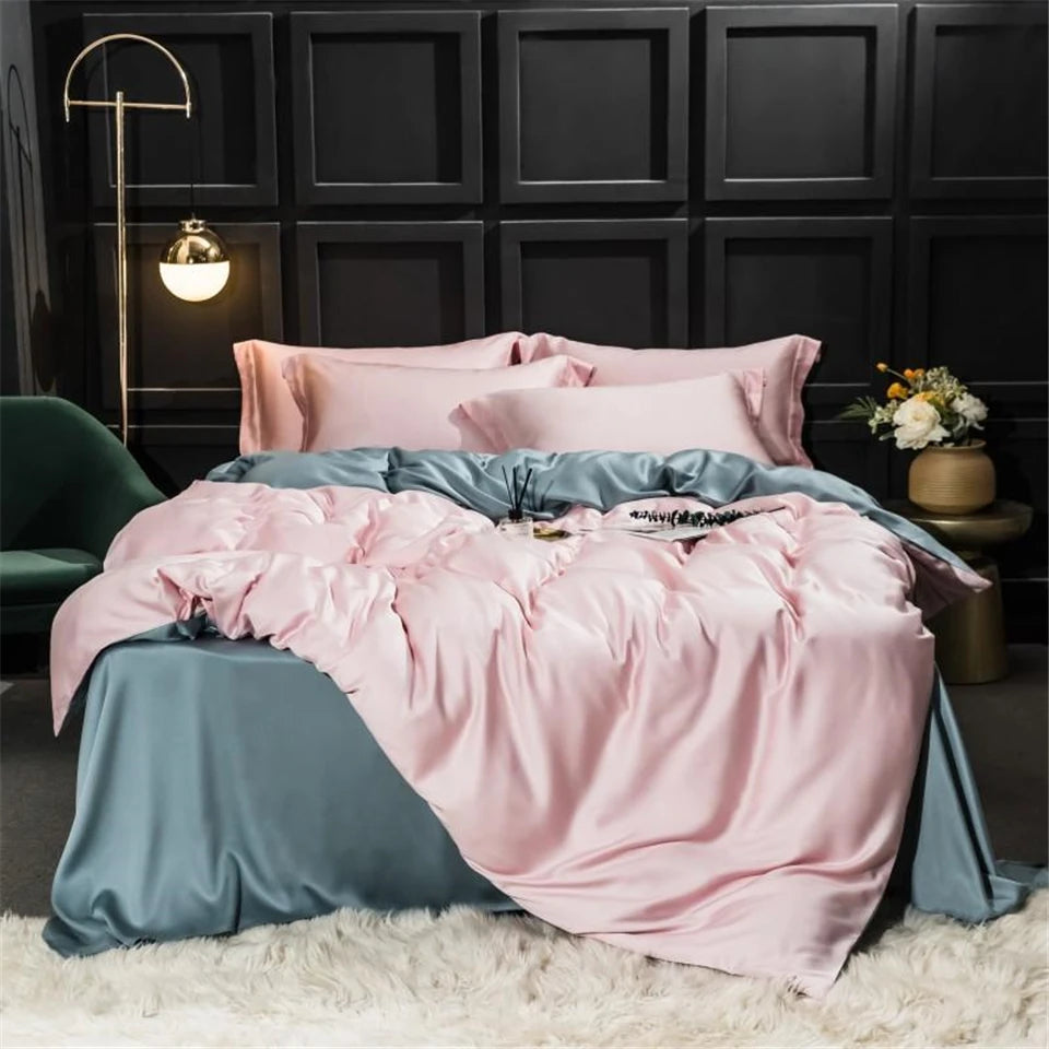 Set Biancheria Letto "Silk St. Tropez" - in pura Seta di Gelso per un'esperienza Lusso puro.